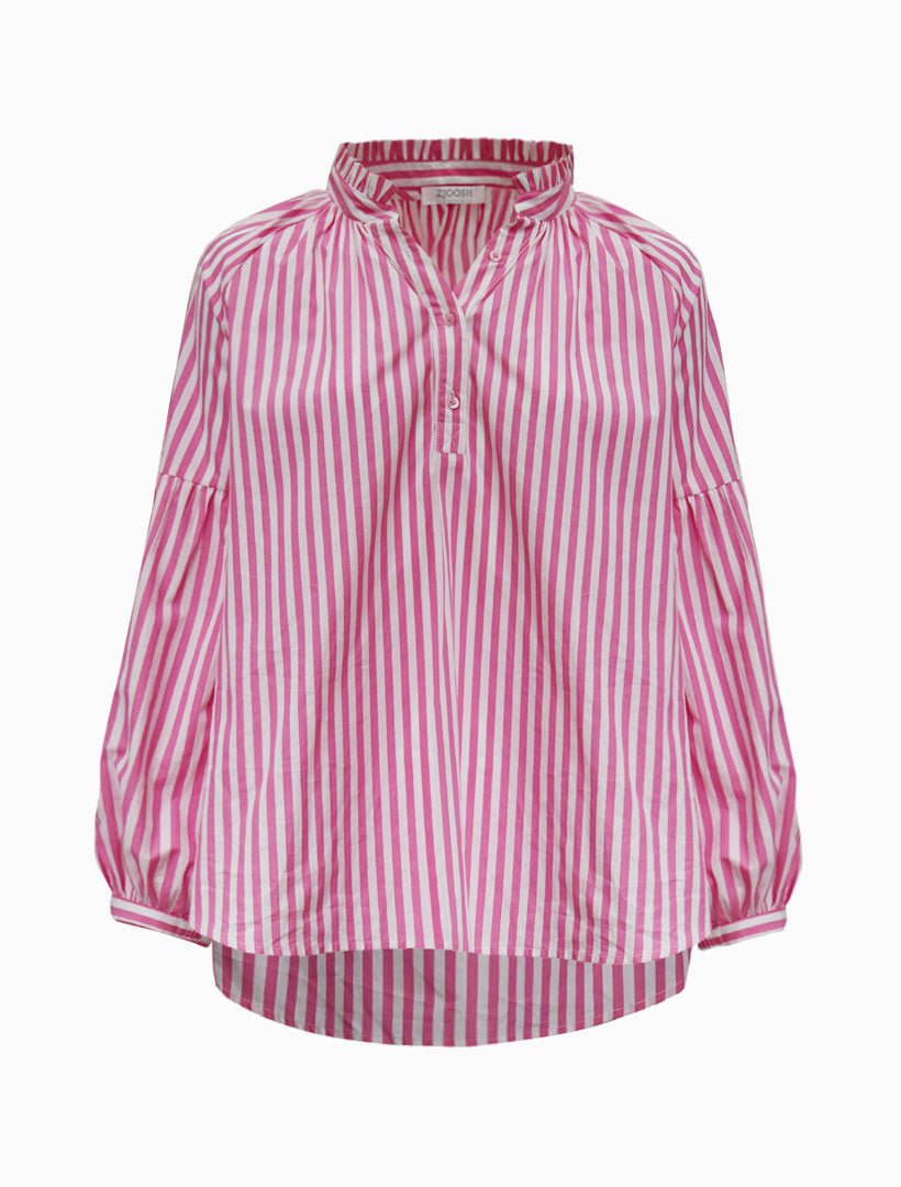 Kell Shirt Stripe Pink - Zjoosh