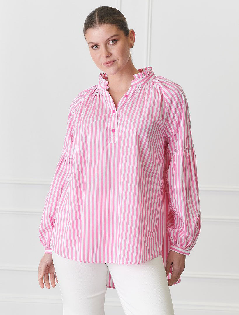 Kell Shirt Stripe Pink