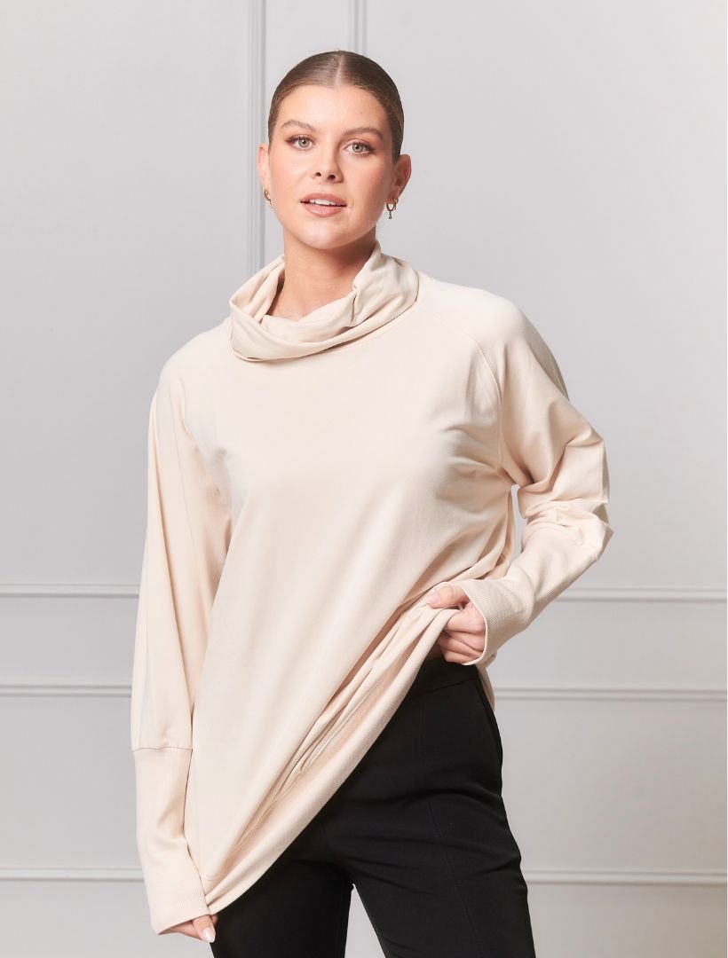 Kell Sweatshirt Oatmeal - FINAL SALE - Zjoosh