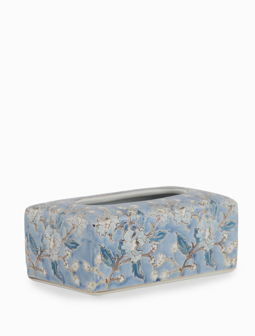 Kensington Tissue Box Blue - Zjoosh