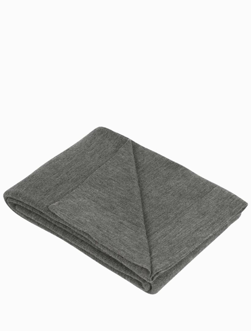 Lancaster Wool Throw Grey - Zjoosh