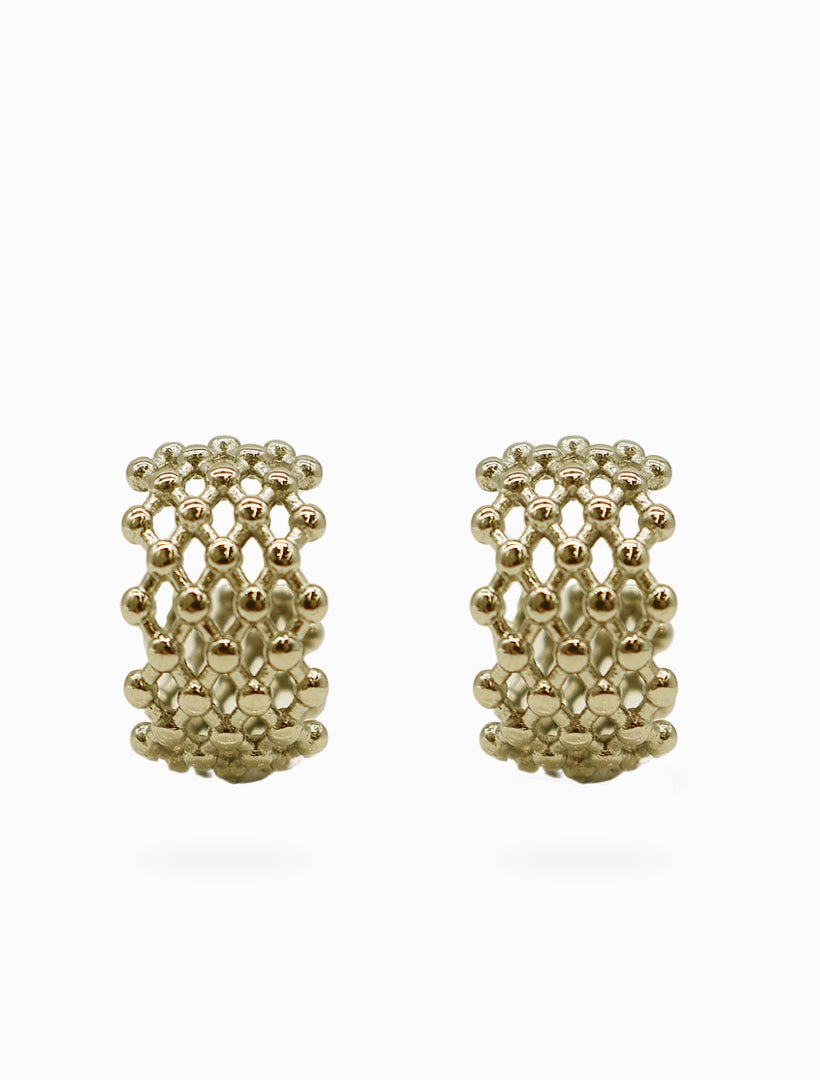 Lattice Hoops Gold - Zjoosh