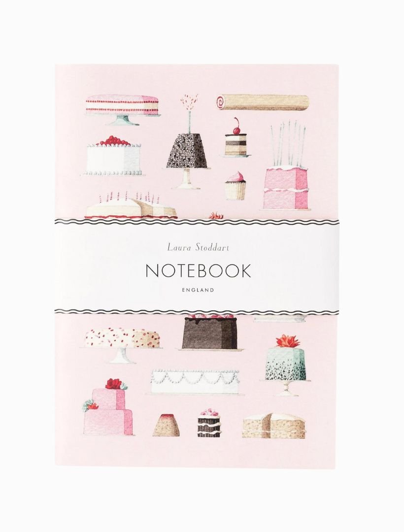 Laura Stoddart A5 Notebook Cakes - Zjoosh