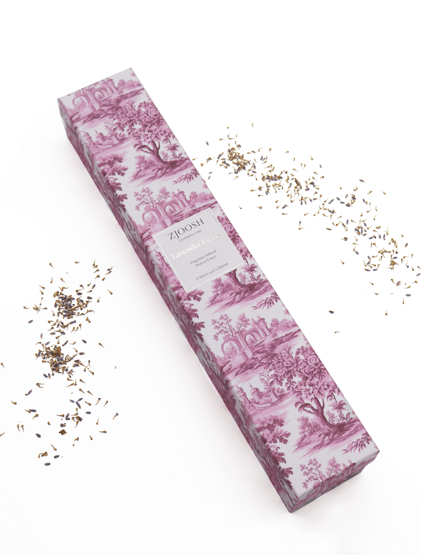 Lavender Fields Drawer Liners - Zjoosh