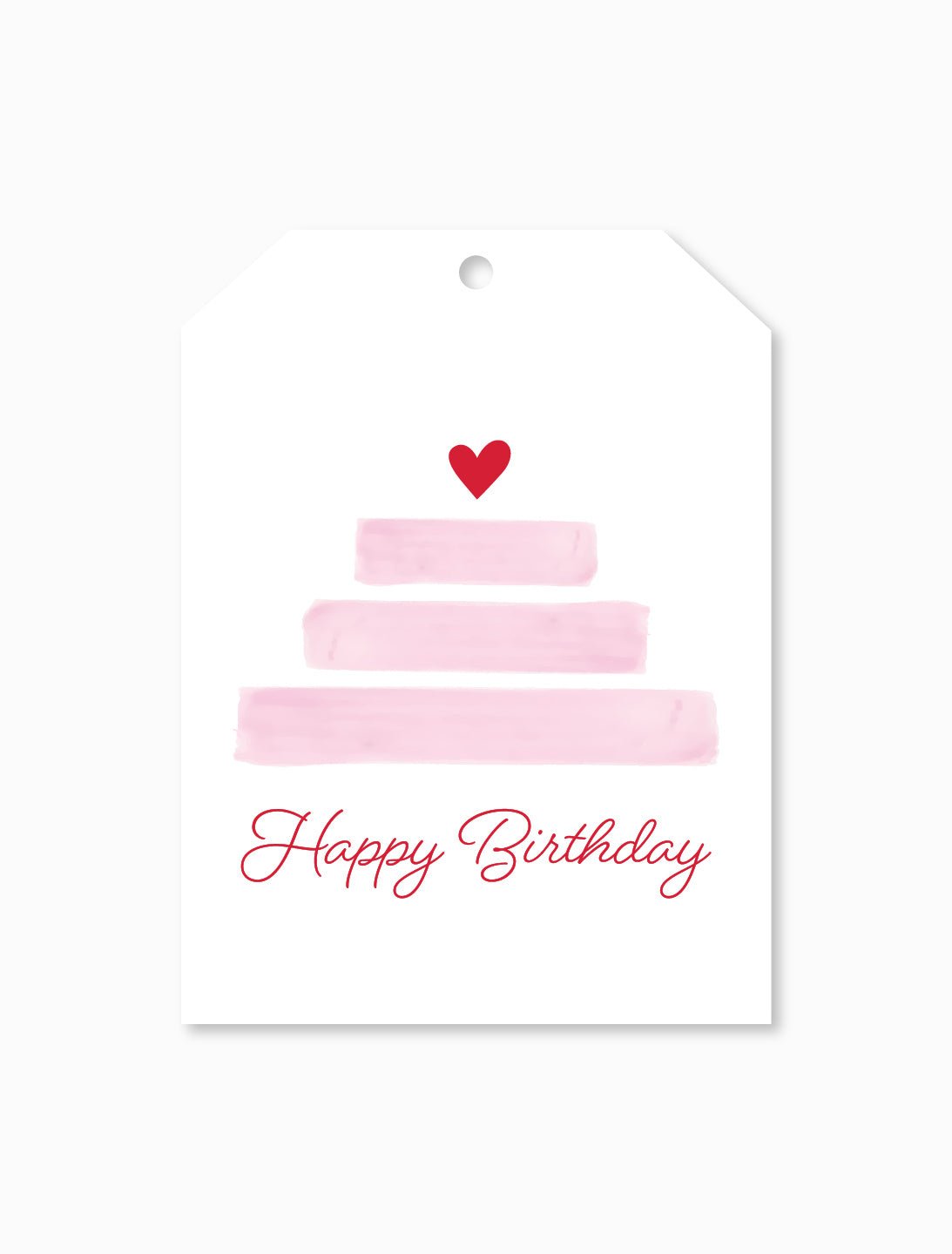 Layer Birthday Tag - Zjoosh