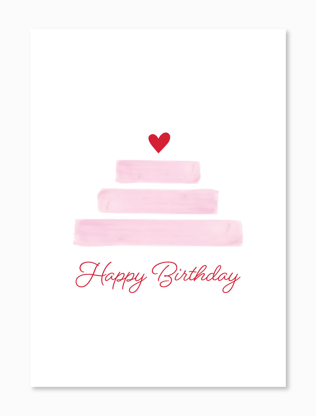 Layer Birthday Card