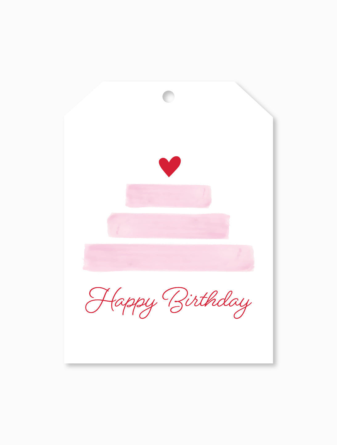 Layer Birthday Tag