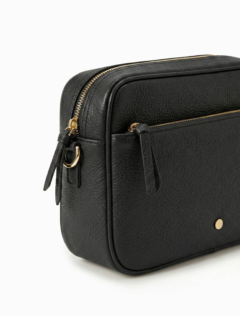 Leah Cross Body Bag Black - Zjoosh