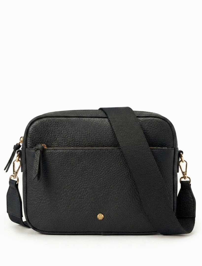 Leah Cross Body Bag Black - Zjoosh