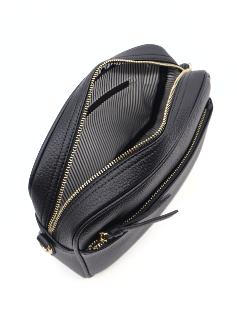 Leah Cross Body Bag Black - Zjoosh