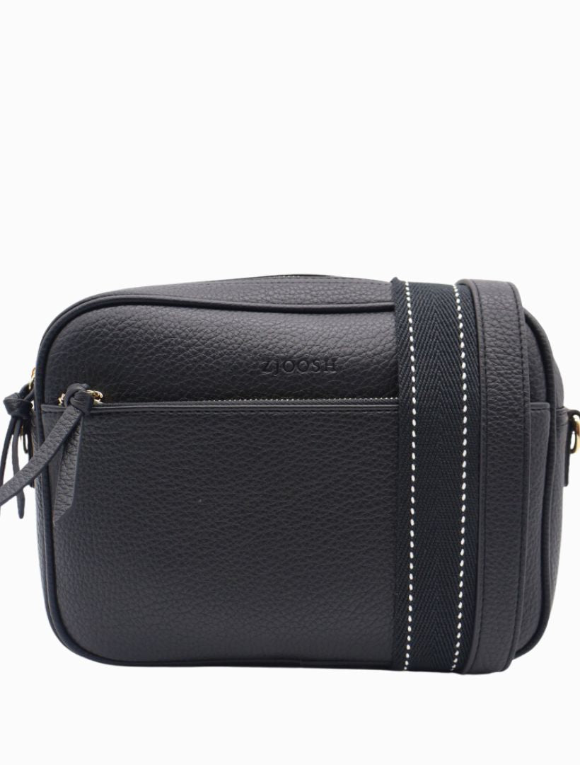 Leah Cross Body Bag Black - Zjoosh