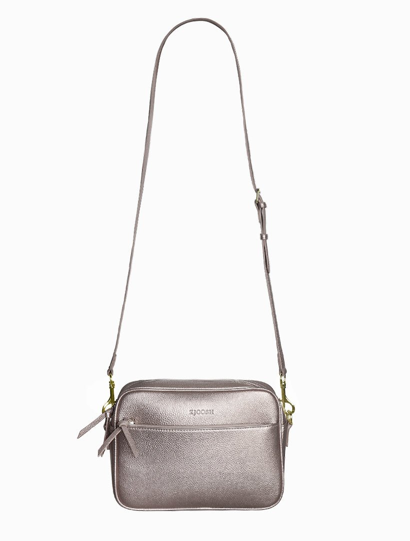 Leah Cross Body Bag Bronze - Zjoosh