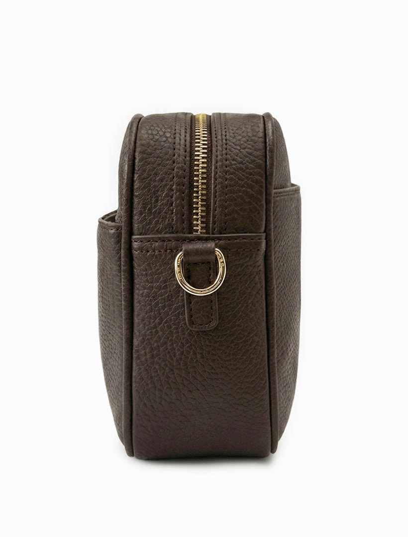 Leah Cross Body Bag Chocolate - Zjoosh