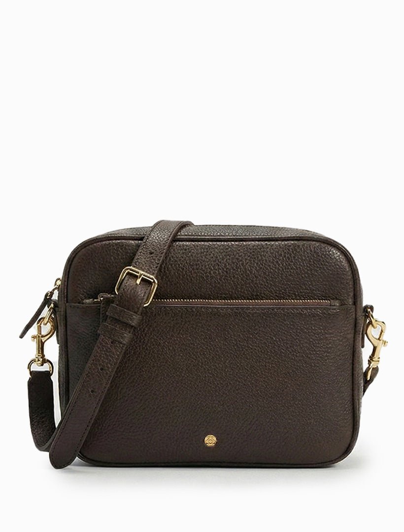 Leah Cross Body Bag Chocolate - Zjoosh