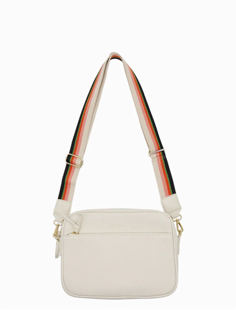 Leah Cross Body Bag Ecru - Zjoosh