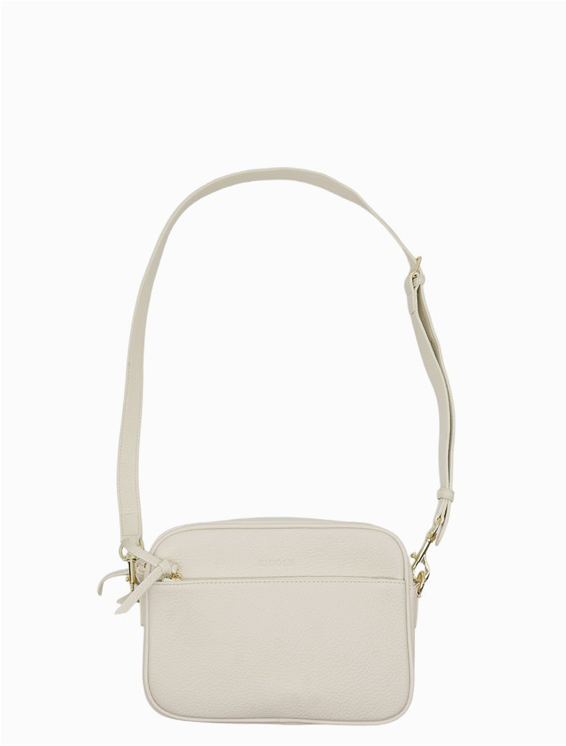 Leah Cross Body Bag Ecru - Zjoosh