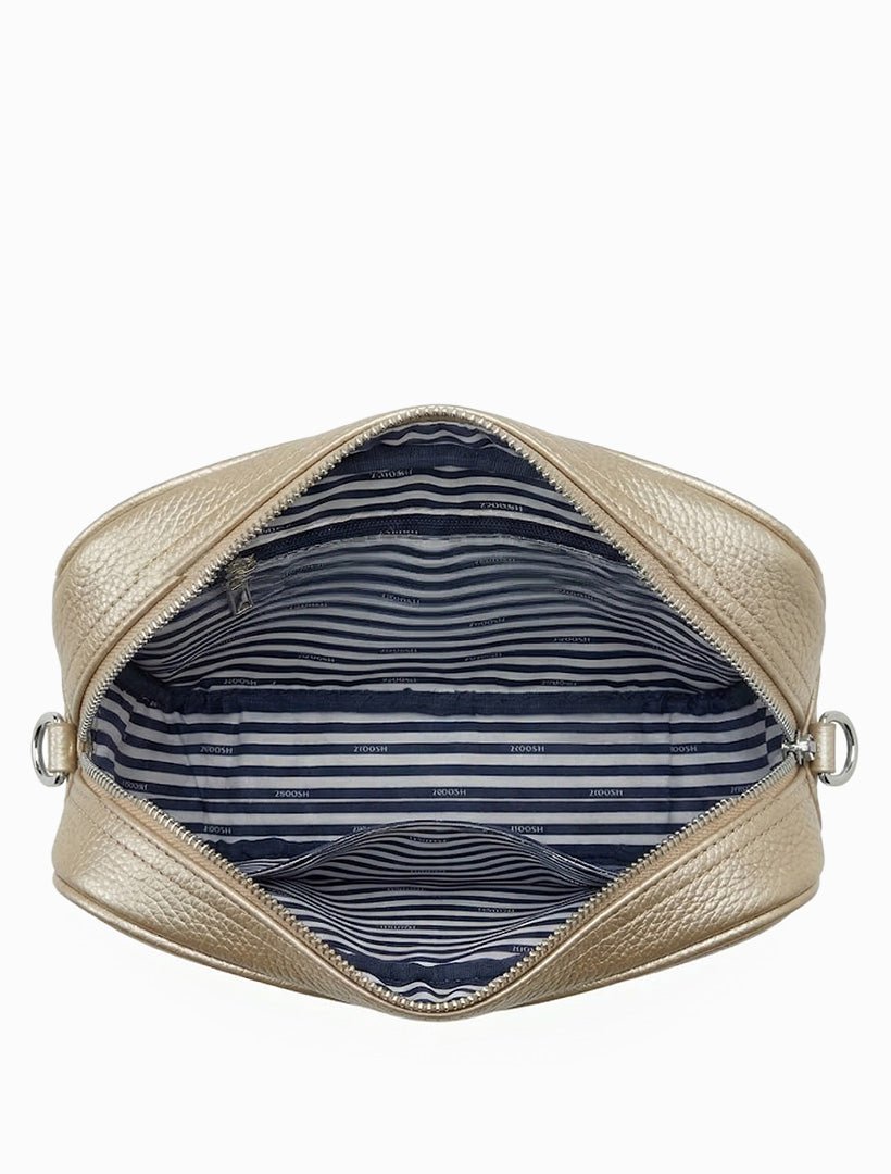 Leah Cross Body Bag Gold - Zjoosh