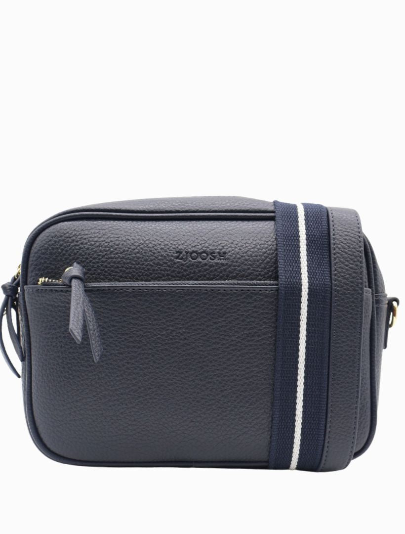 Leah Cross Body Bag Navy - Zjoosh