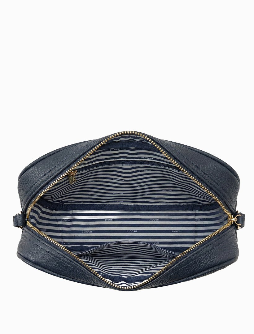 Leah Cross Body Bag Navy - Zjoosh
