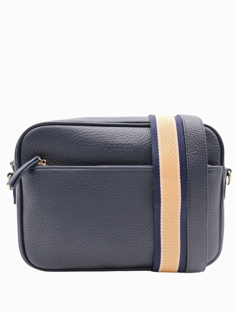 Leah Cross Body Bag Navy - Zjoosh