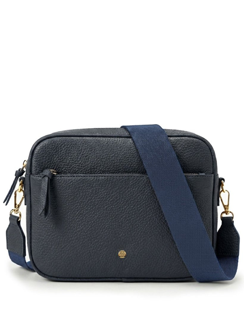 Leah Cross Body Bag Navy - Zjoosh