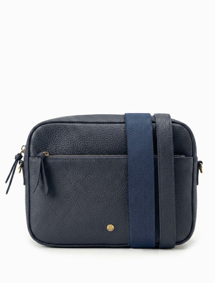 Leah Cross Body Bag Navy - Zjoosh