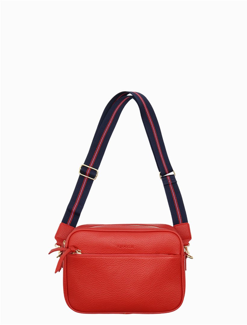Leah Cross Body Bag Red - Zjoosh