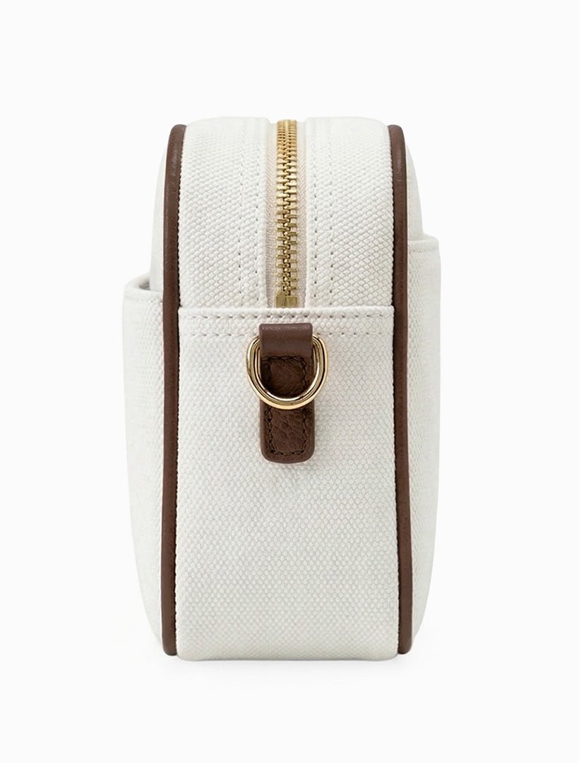 Leah Cross Body Bag White Chocolate - Zjoosh