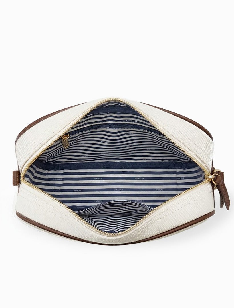 Leah Cross Body Bag White Chocolate - Zjoosh