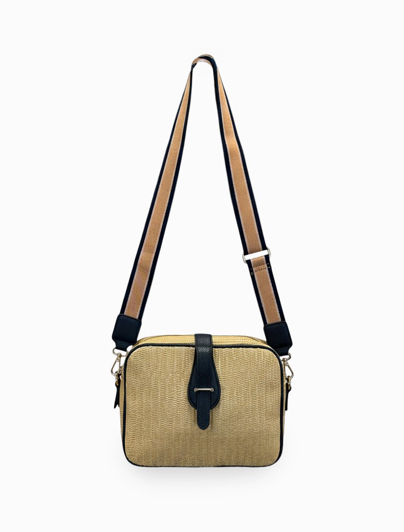 Leah Palma Cross Body Bag Tan - Zjoosh