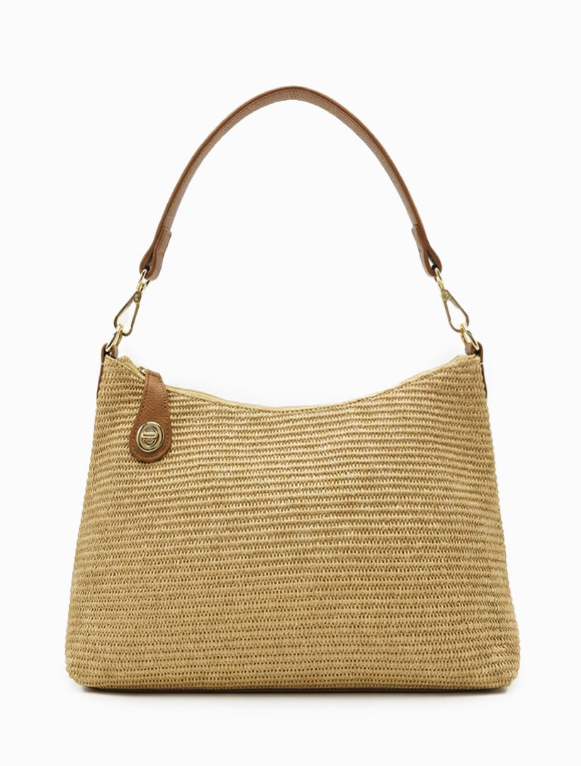 Leti Palma Bag Tan - Zjoosh
