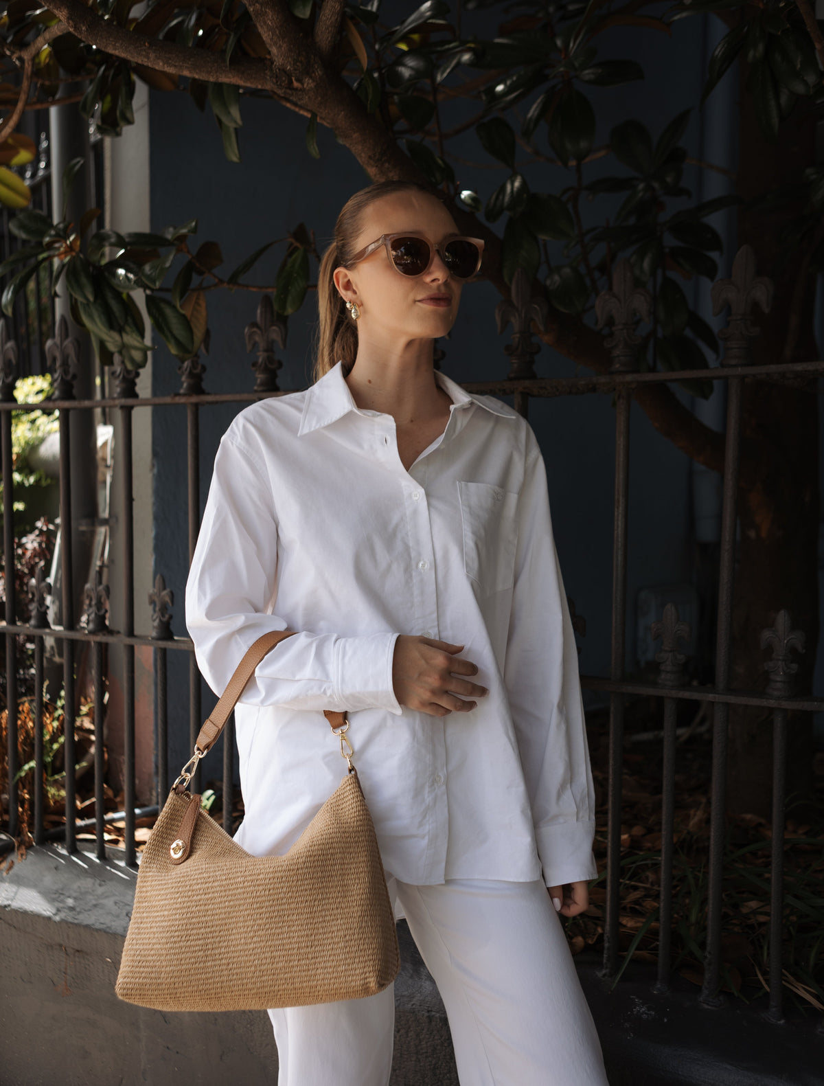 Leti Palma Bag Tan - Zjoosh