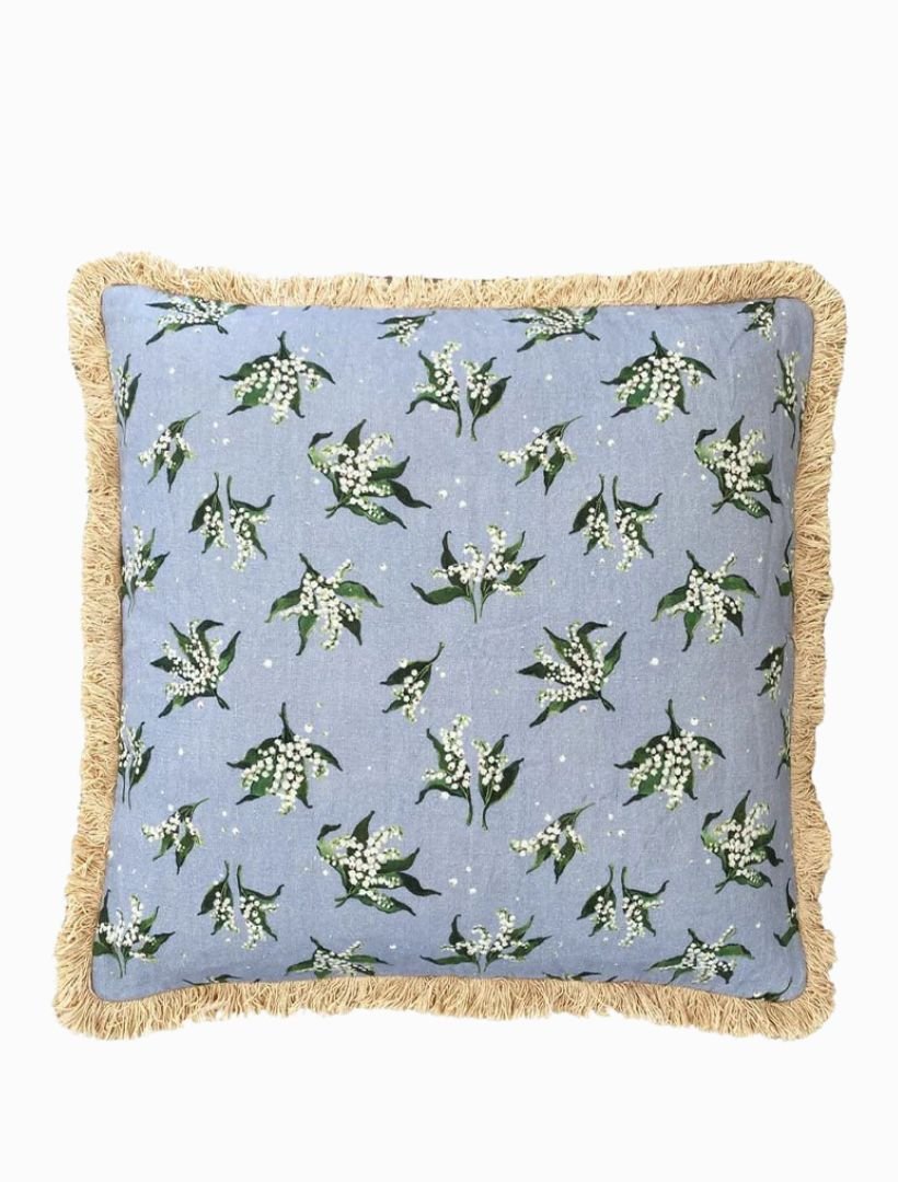 Lily of the Valley Cushion 50cm x 50cm - Zjoosh