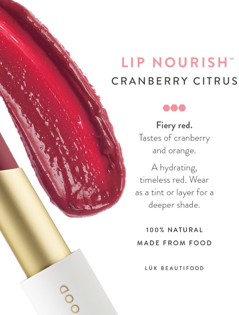 Lip Nourish Lipstick Cranberry Citrus - Zjoosh