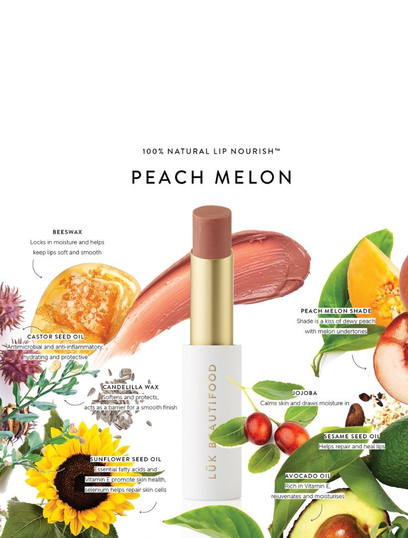 Lip Nourish Lipstick Peach Melon - Zjoosh