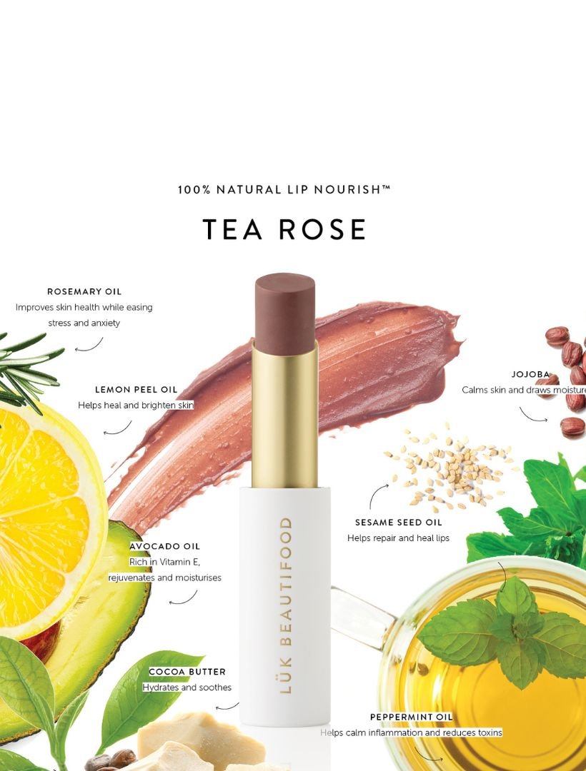 Lip Nourish Lipstick Tea Rose - Zjoosh