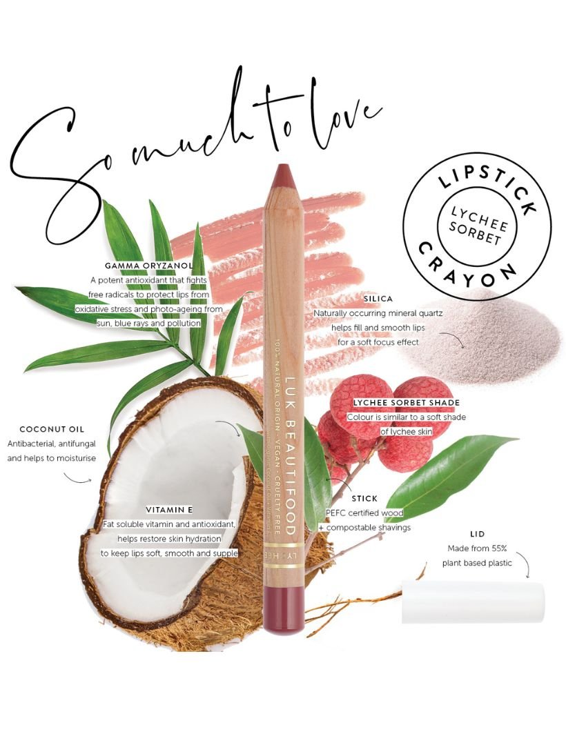 Lipstick Crayon Lychee Sorbet - Zjoosh