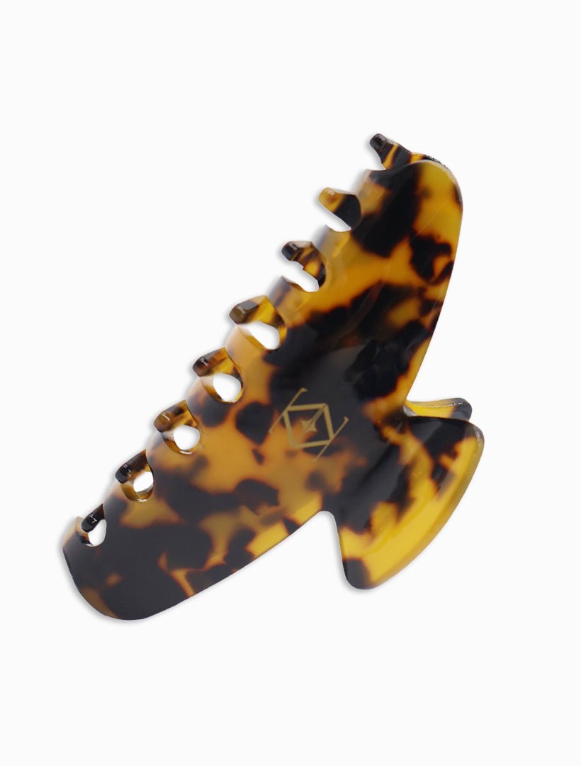 Logo Claw Clip Dark Tortoise - Zjoosh