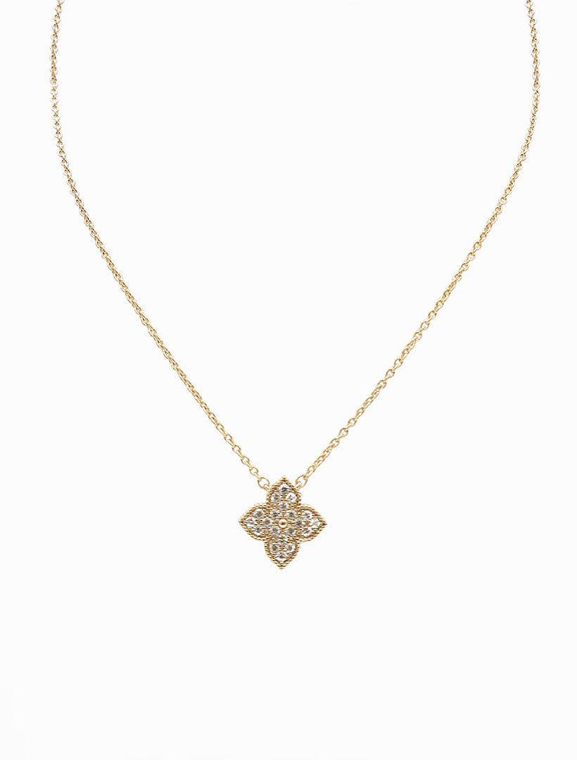 Lotus Necklace Gold - Zjoosh