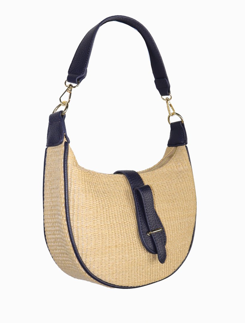 LuLu Palma Bag Navy - FINAL SALE - Zjoosh