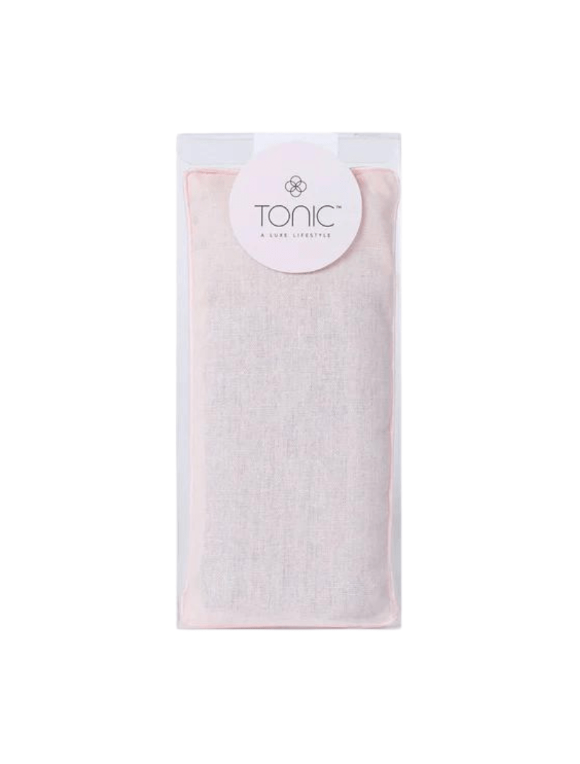 Luxe Linen Weighted Eye Pillow Blush - Zjoosh