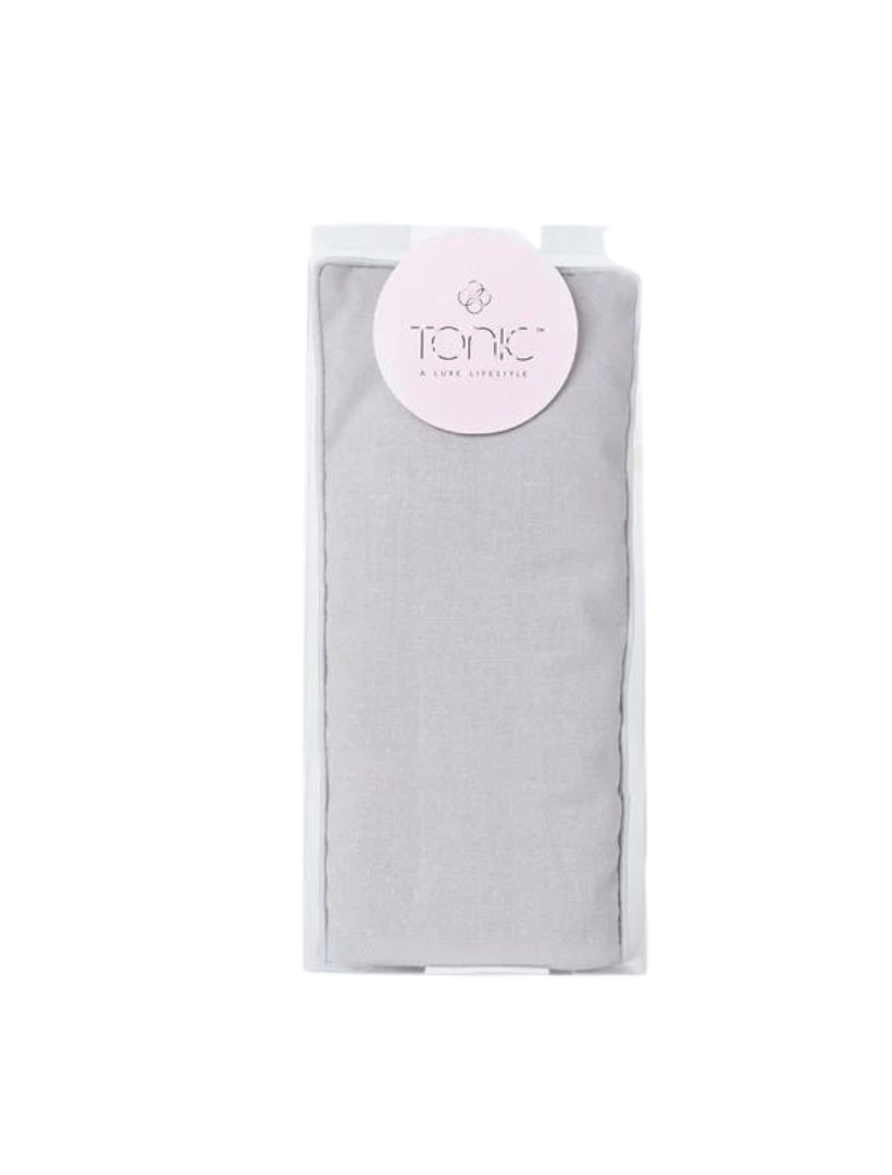 Luxe Linen Weighted Eye Pillow Dove - Zjoosh