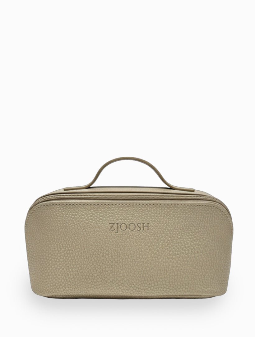 Mabel Cosmetic Bag Gold Small - Zjoosh