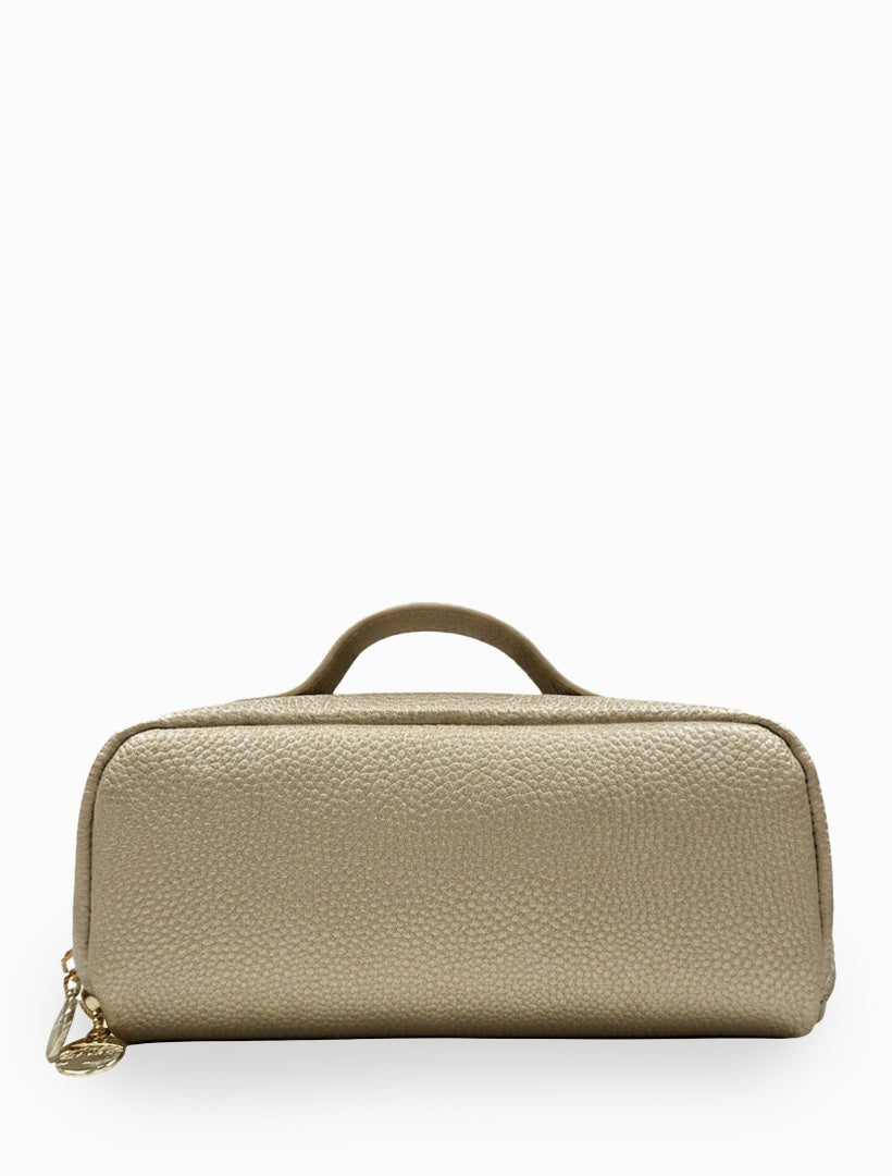Mabel Cosmetic Bag Gold Small - Zjoosh