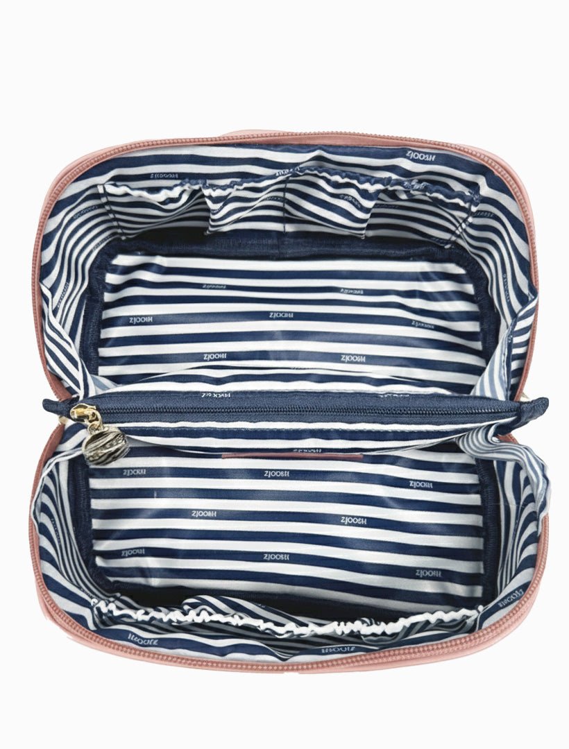 Mabel Cosmetic Bag Pink Large - Zjoosh