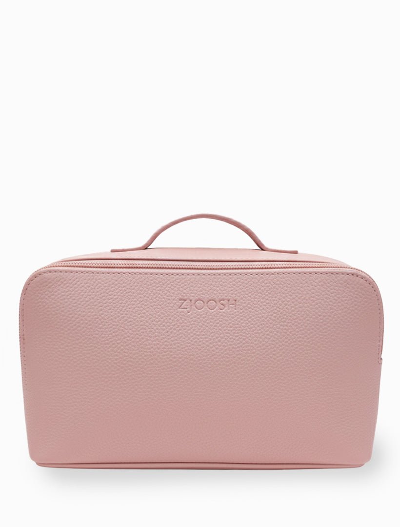 Mabel Cosmetic Bag Pink Large - Zjoosh