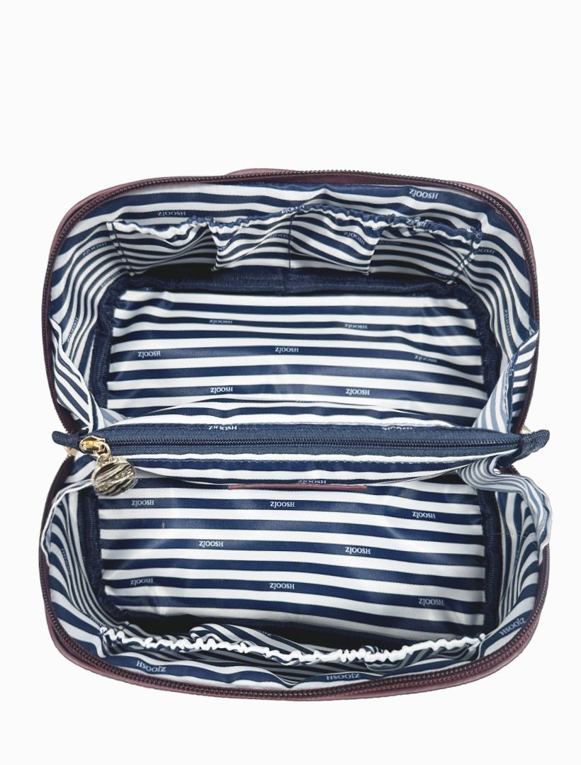 Mabel Cosmetic Bag Pinot Large - Zjoosh