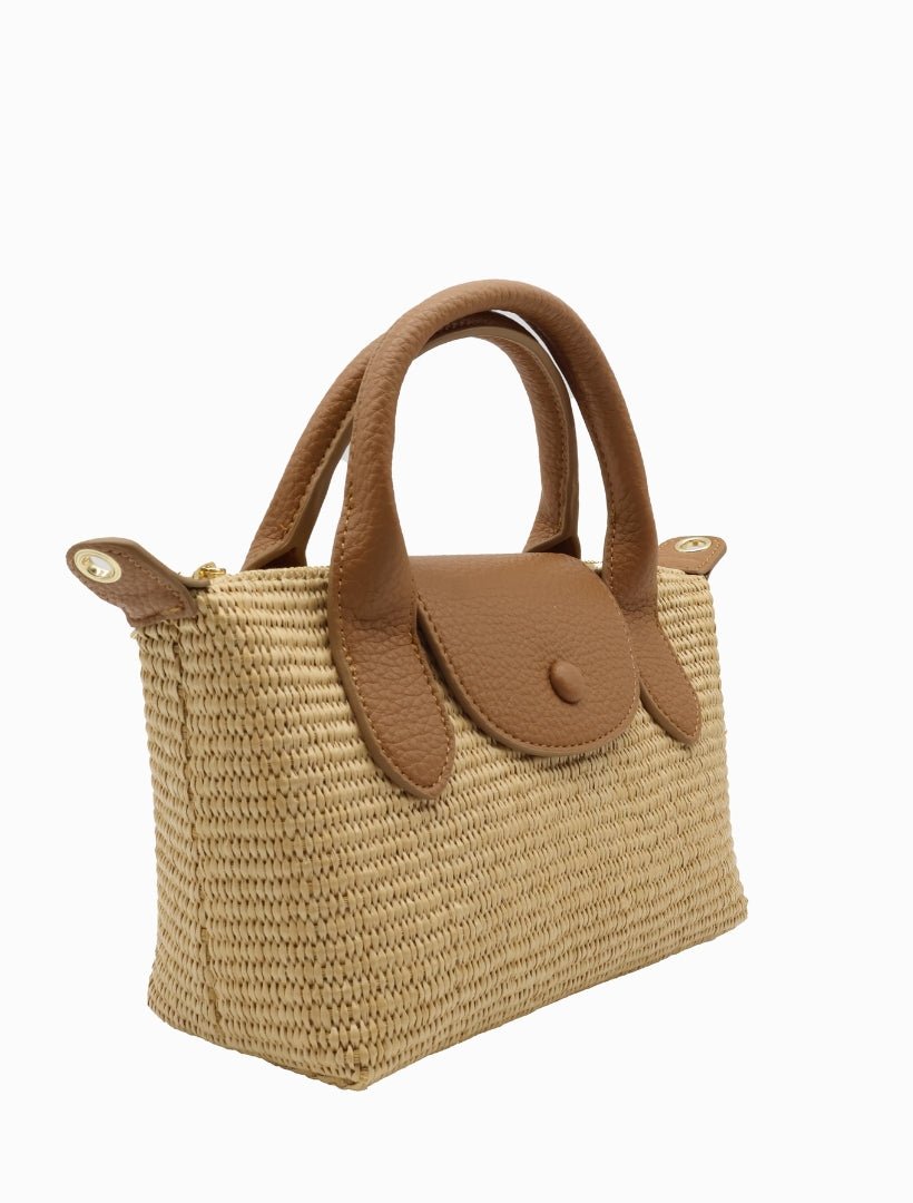 Maddy Palma Cross Body Bag Tan - FINAL SALE - Zjoosh