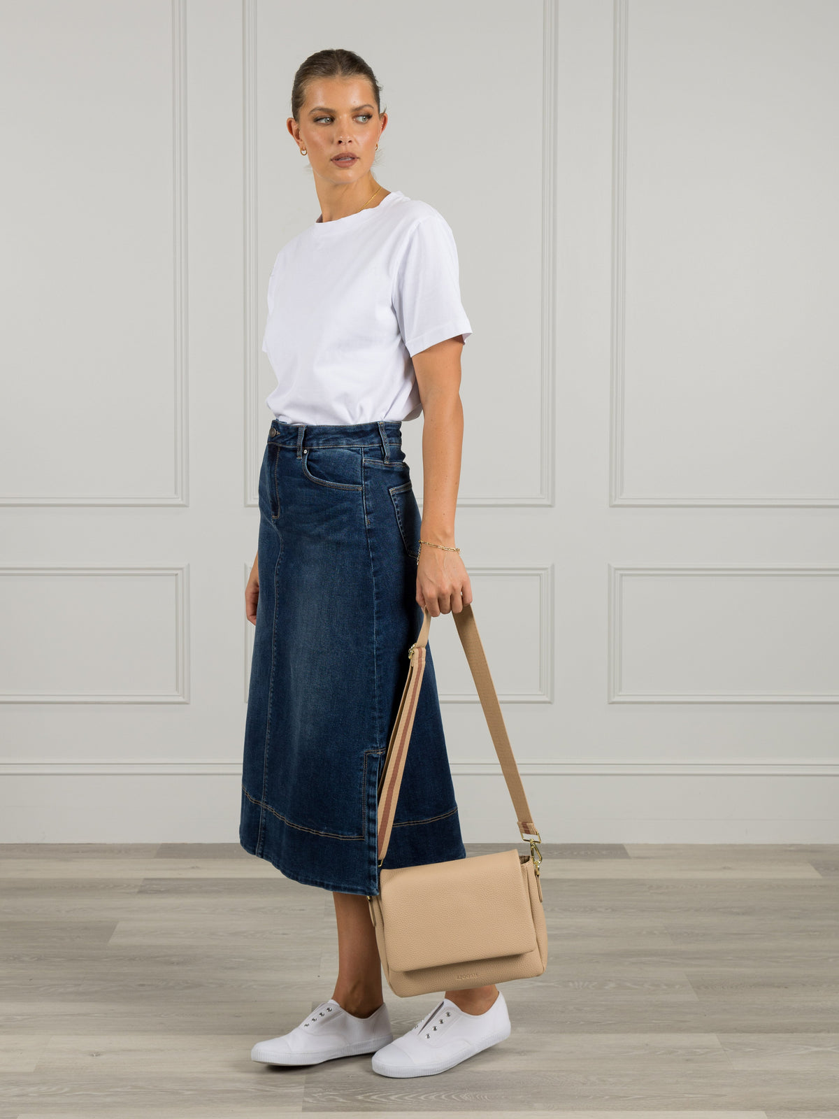 Madison Denim Skirt Indigo - Zjoosh