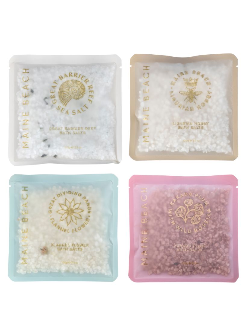 Maine Beach Bath Salt Discovery Collection - Zjoosh